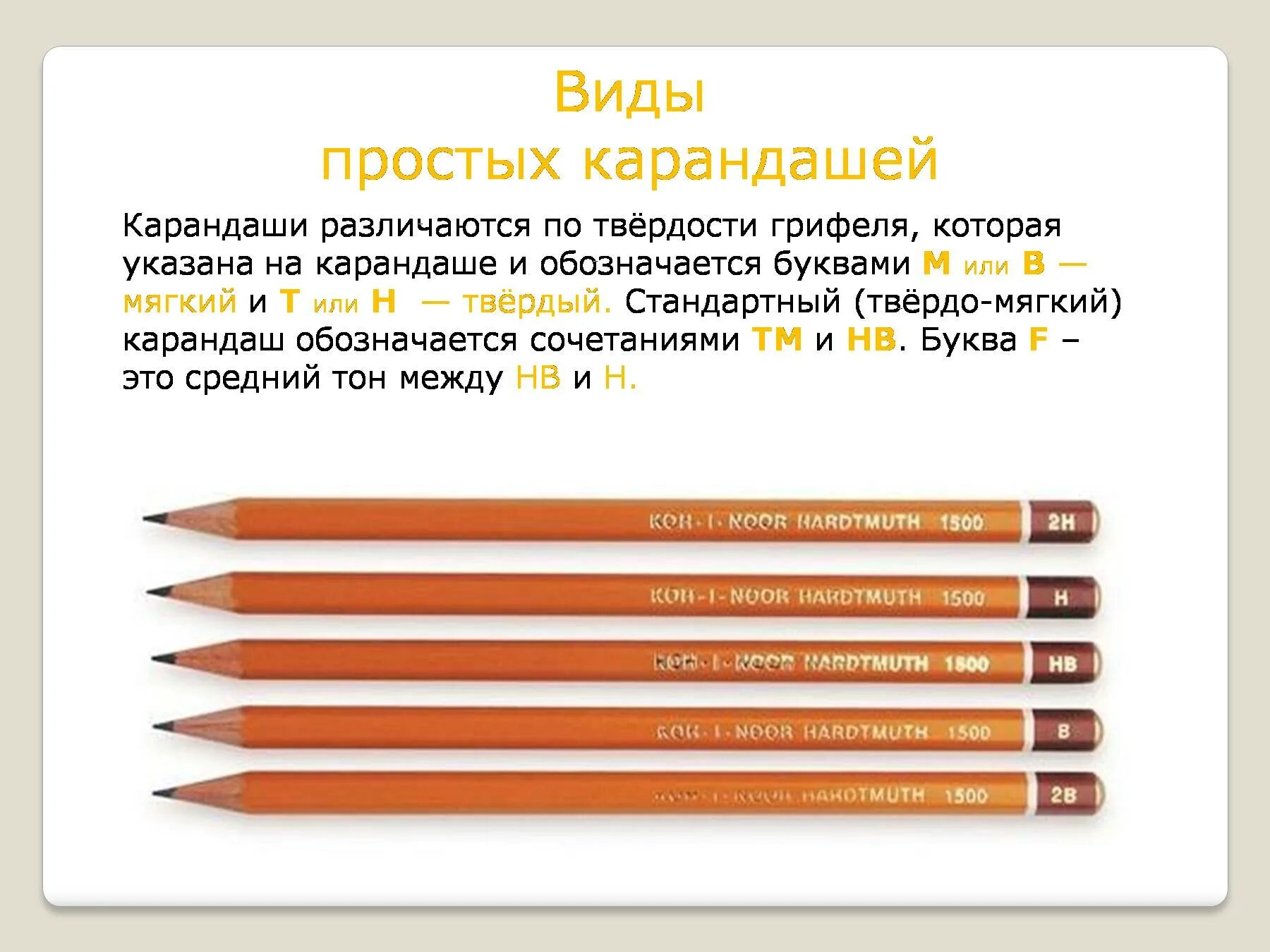 Сделать тверже. Мягкость карандашей таблица Кохинор. Карандаш Кохинор обозначение твердости. Твёрдо мягкий карандаш. Виды простых карандашей.