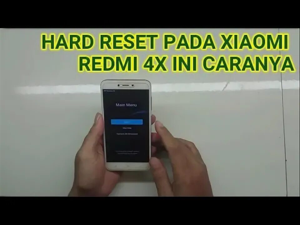 Сброс настроек redmi 4x. Сброс настроек redmi 4x