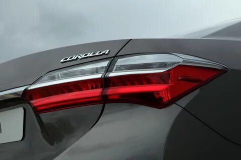 Toyota corolla задний