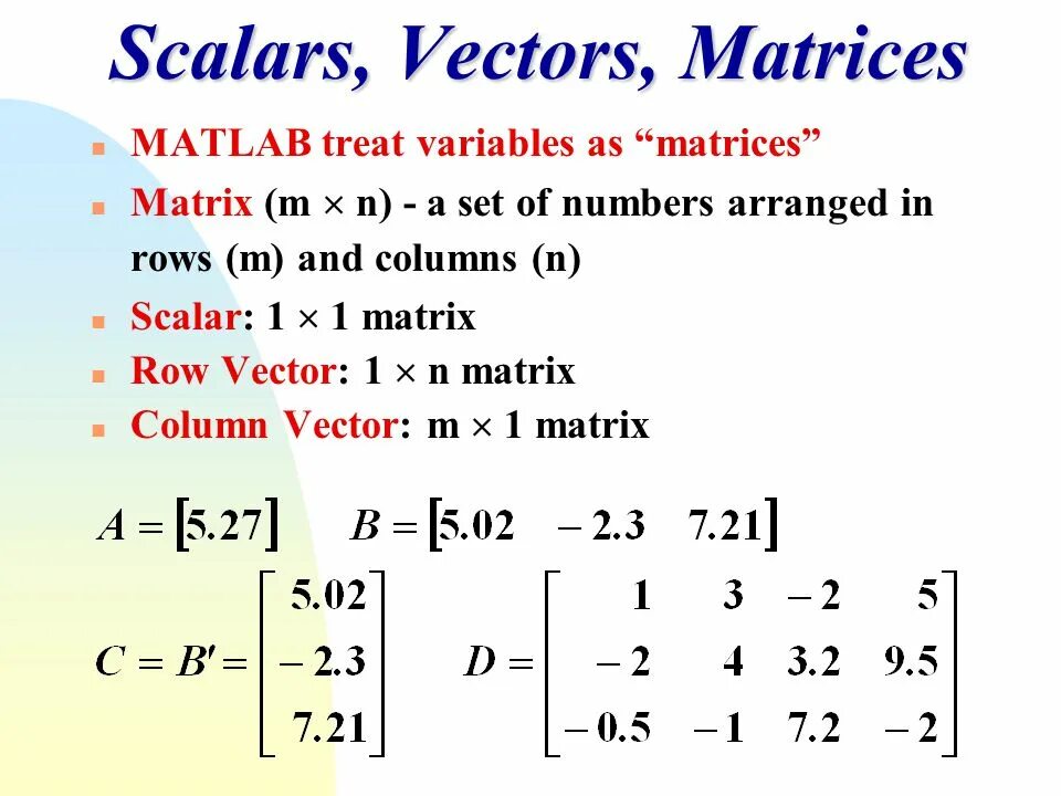 Matrices matlab. Matlab Matrix. Matrix in Matlab. Единичная матрица в матлаб. Определитель матрицы в матлабе.