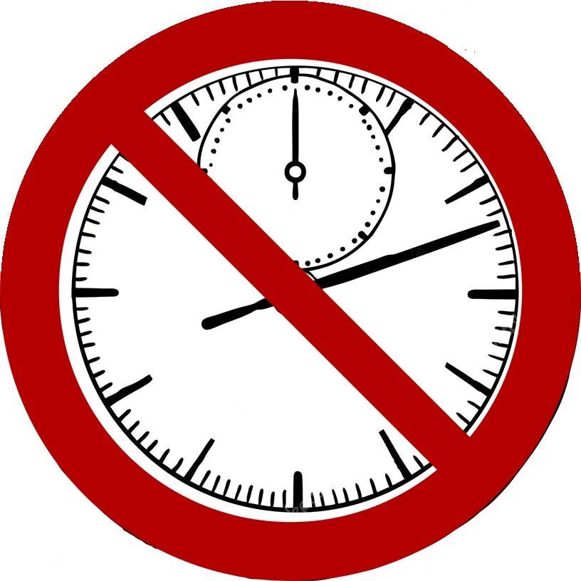 Time is stop