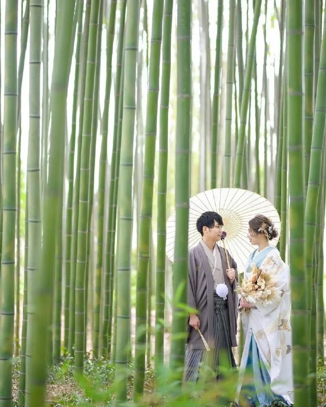 японские молодожены