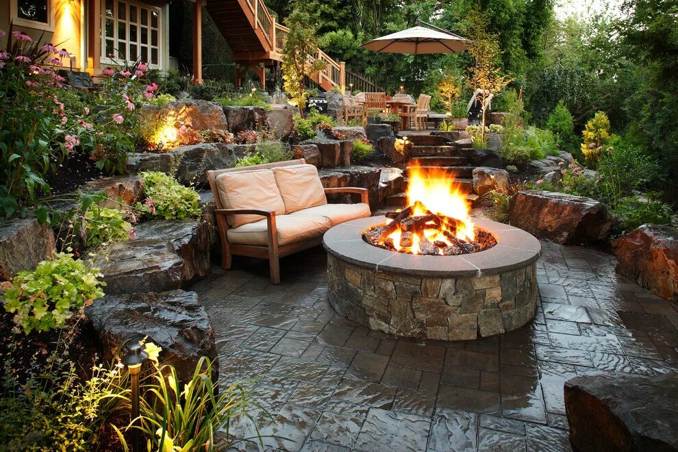 Outdoor-Inspiration: romantischer Garten - Edition Noire Backyard landscaping de