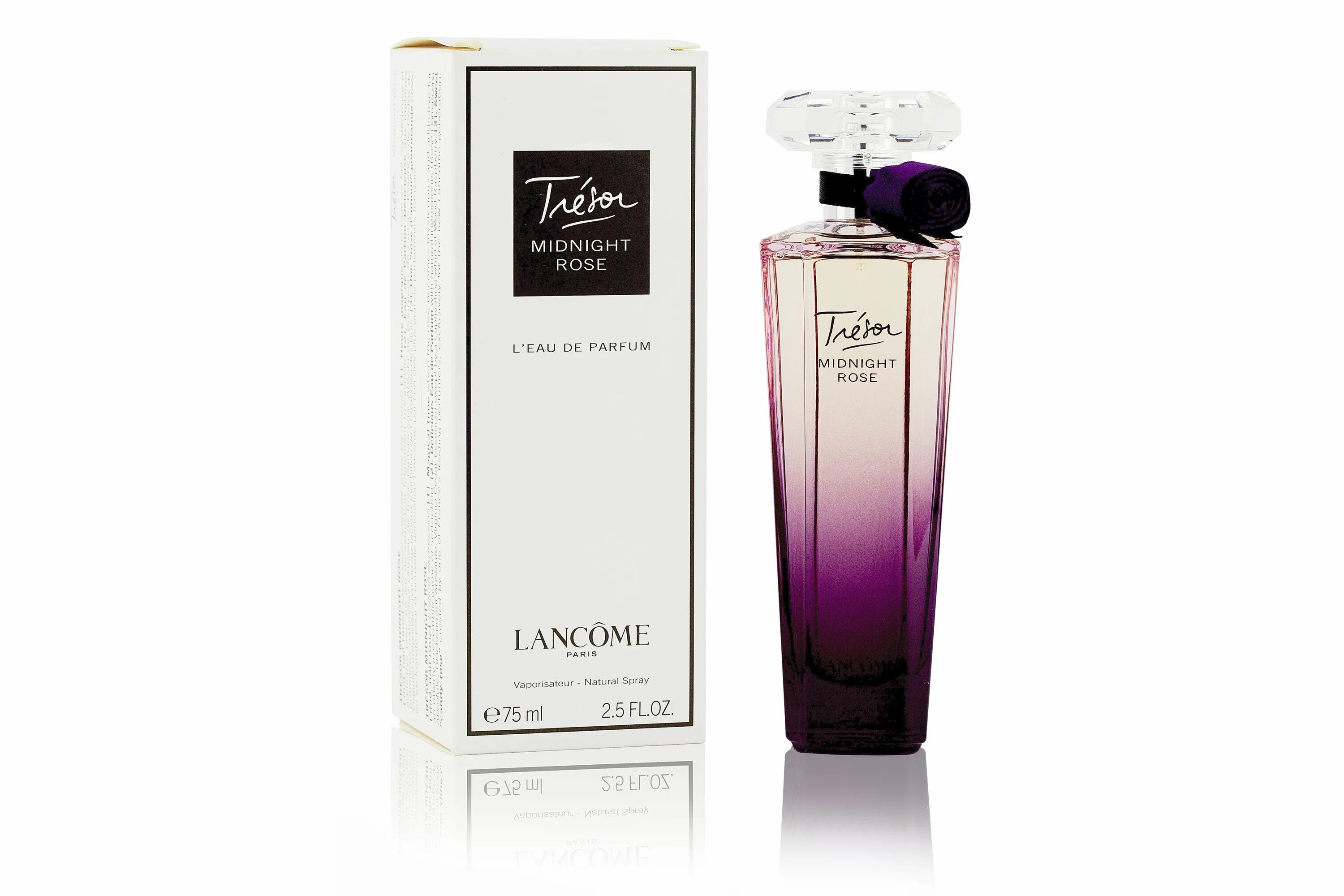 Lancome Tresor Midnight Rose (l) EDP 75ml. Tresor Midnight Rose, 75 ml. Lancome Tresor Midnight Rose l’Eau de Parfum 75 ml. Lancome Tresor Midnight Rose EDP (Tester 75 мл). Трезор миднайт роуз