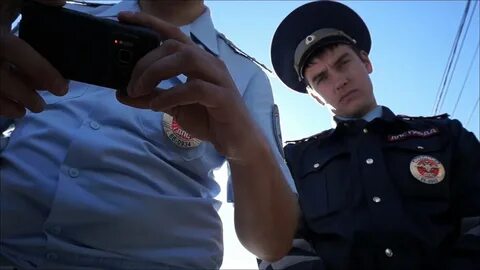 Остановил сотрудник полиции