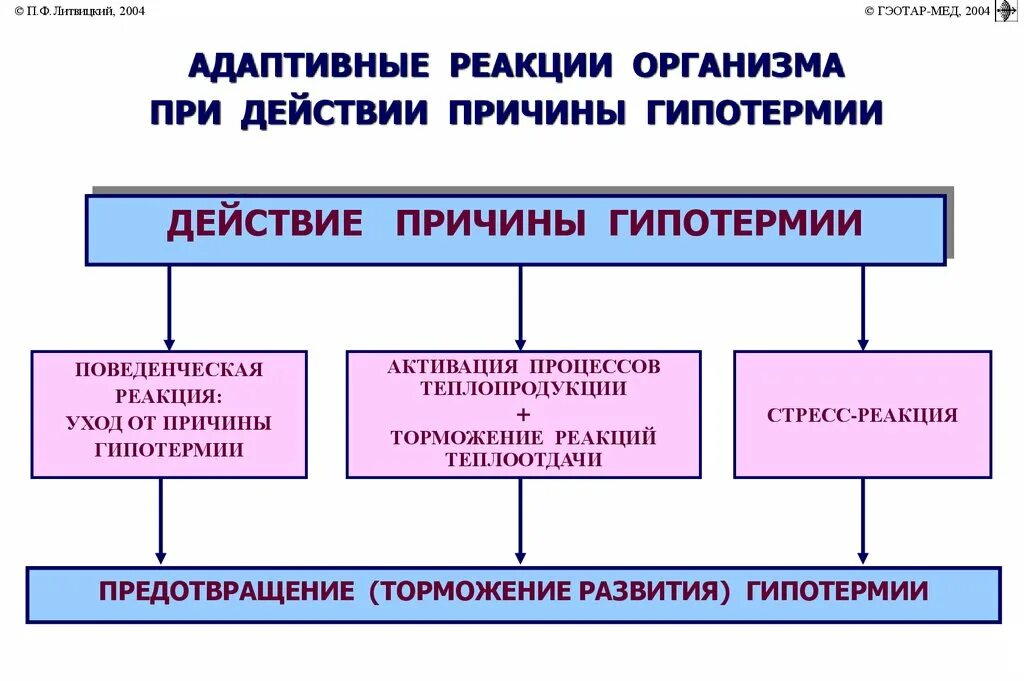 Приспособительные реакции при гипотермии. Приспособительные реакции организма при гипертермии. Реакция организма при гипотермии. Поведенческие реакции при гипотермии. Адаптивная реакция организма