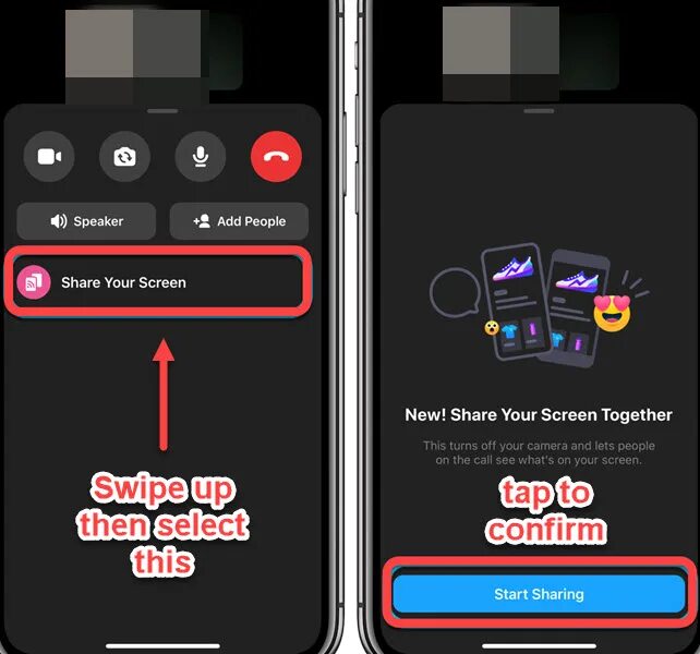 Screen share как подключить телефон