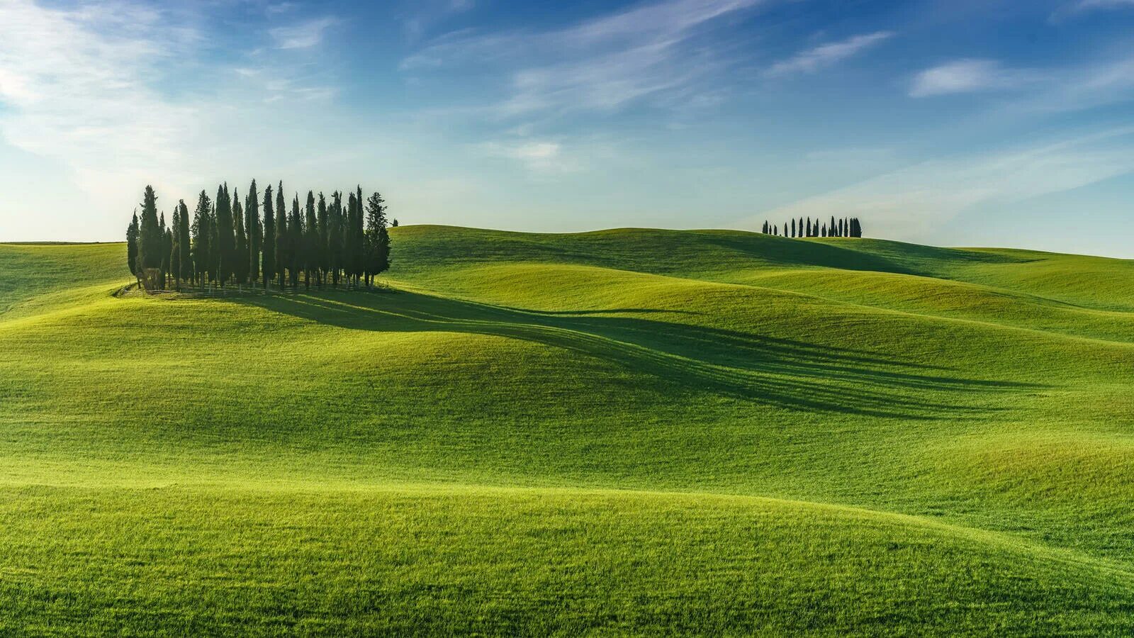 Поставь зеленое поле. Зеленые холмы 212525. Холмистая равнина Тоскана. Зеленые холмы Италии. Тоскана Италия зелёные холмы.