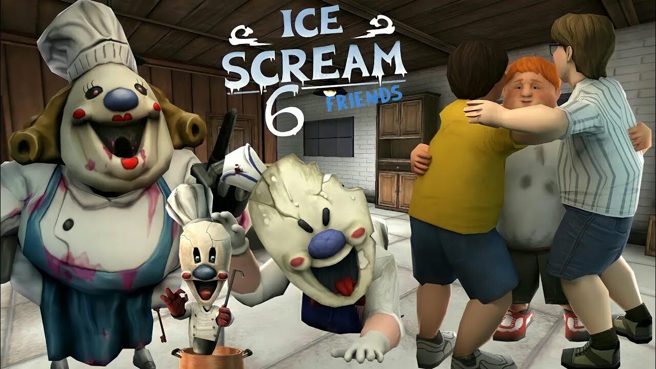 Ice scream 6. Ice Scream 6 friends. Ice Scream Charlie. Чарли Ice Scream фото. Чарли из айс Крим.