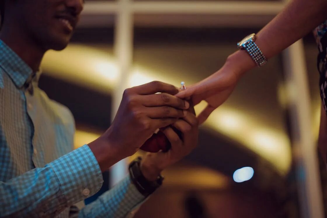 To be engaged in