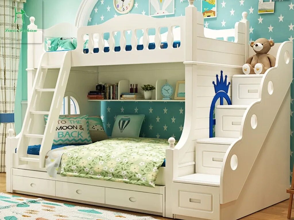Детские кровать можно. Двухэтажная кровать. Детские двухъярусные кровати. Необычная детская кровать. Красивые двухъярусные кровати.
