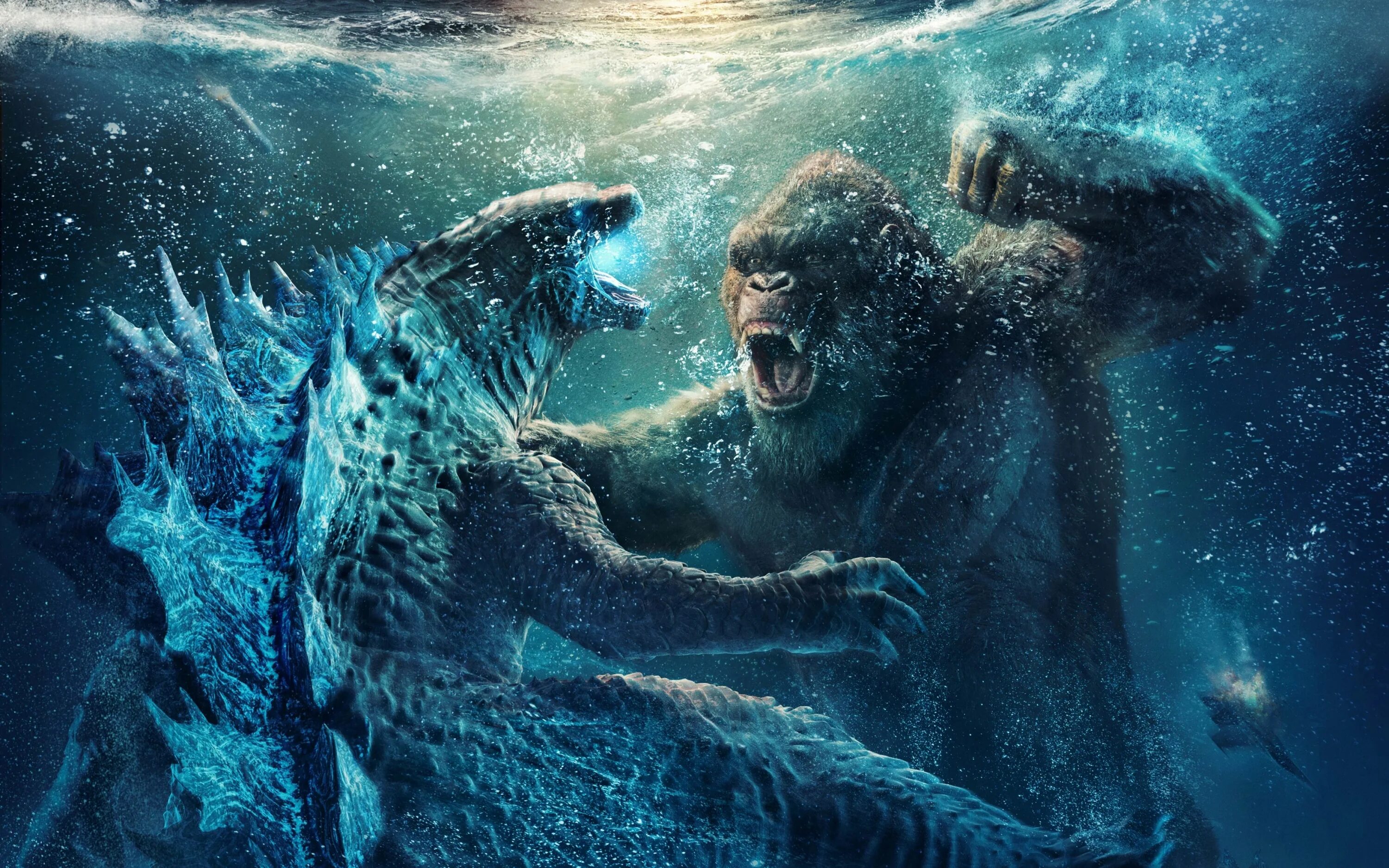 King kong 2024 uzbek tilida. Кинконг 2024. Годзилла против Конга Годзилла под водой. Годзилла и Конг новая Империя трейлер 2.