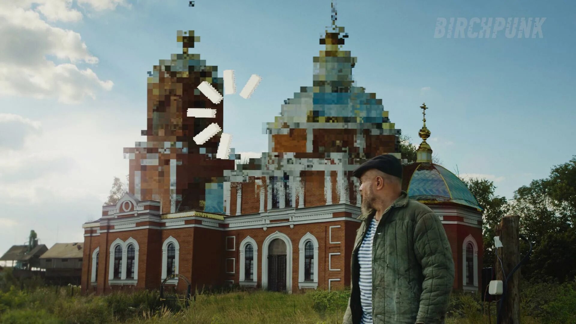 Русскую кибер деревню. Russian cyberpunk farm русская кибердеревня. birchpunk русская кибердеревня.