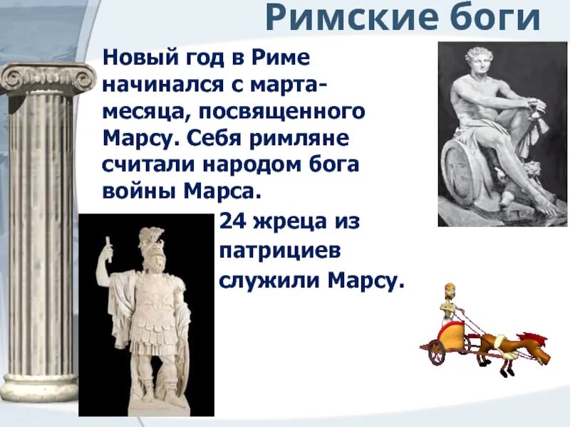 Сообщение о верованиях древних римлян