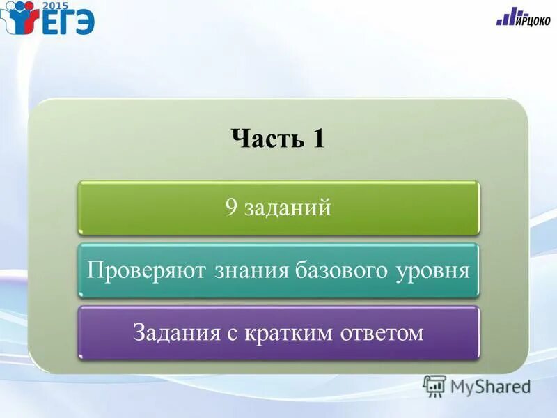 Задача базового уровня по математике