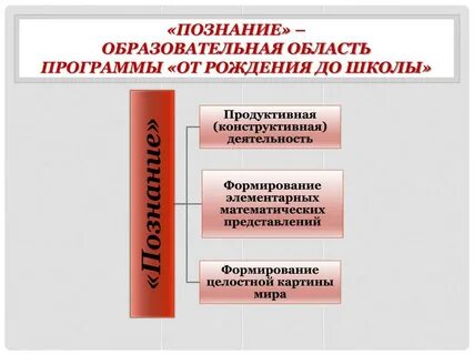 Область знаний деятельности