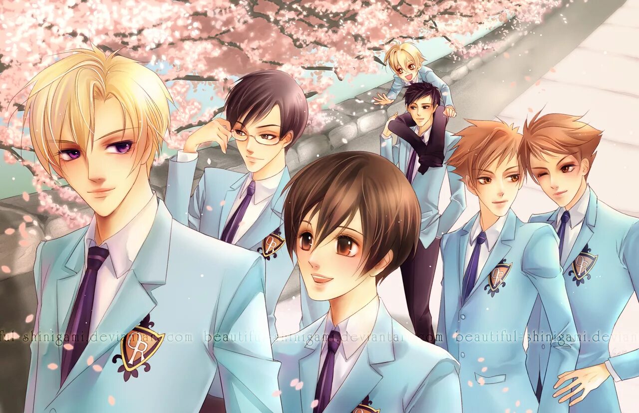 Школа свиданий Оран. Ouran host