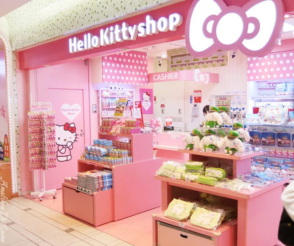 Хеллоу Китти hello Kitty магазин. Магазин Sanrio hello Kitty. Магазин Хелло Китти в Санкт-Петербурге. Hello Kitty магазин в Японии.