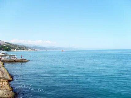 Алушта есть ли море
