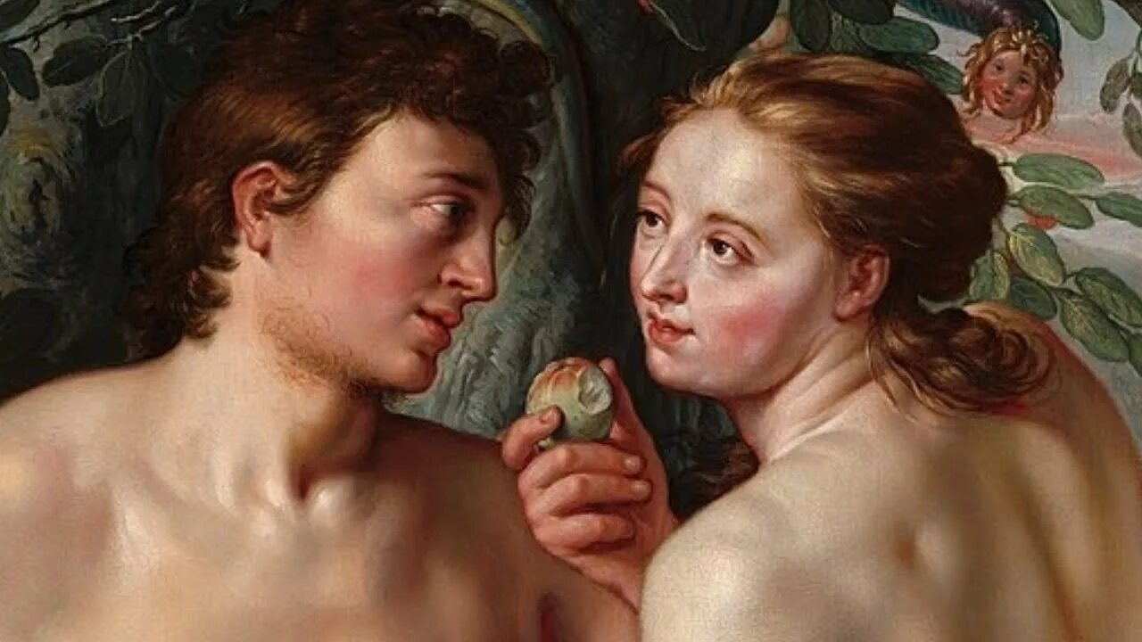 Дерево одевшее адама. Караваджо адам и ева. адам запретный плод. ева искушает адама. адам и ева яблоко.