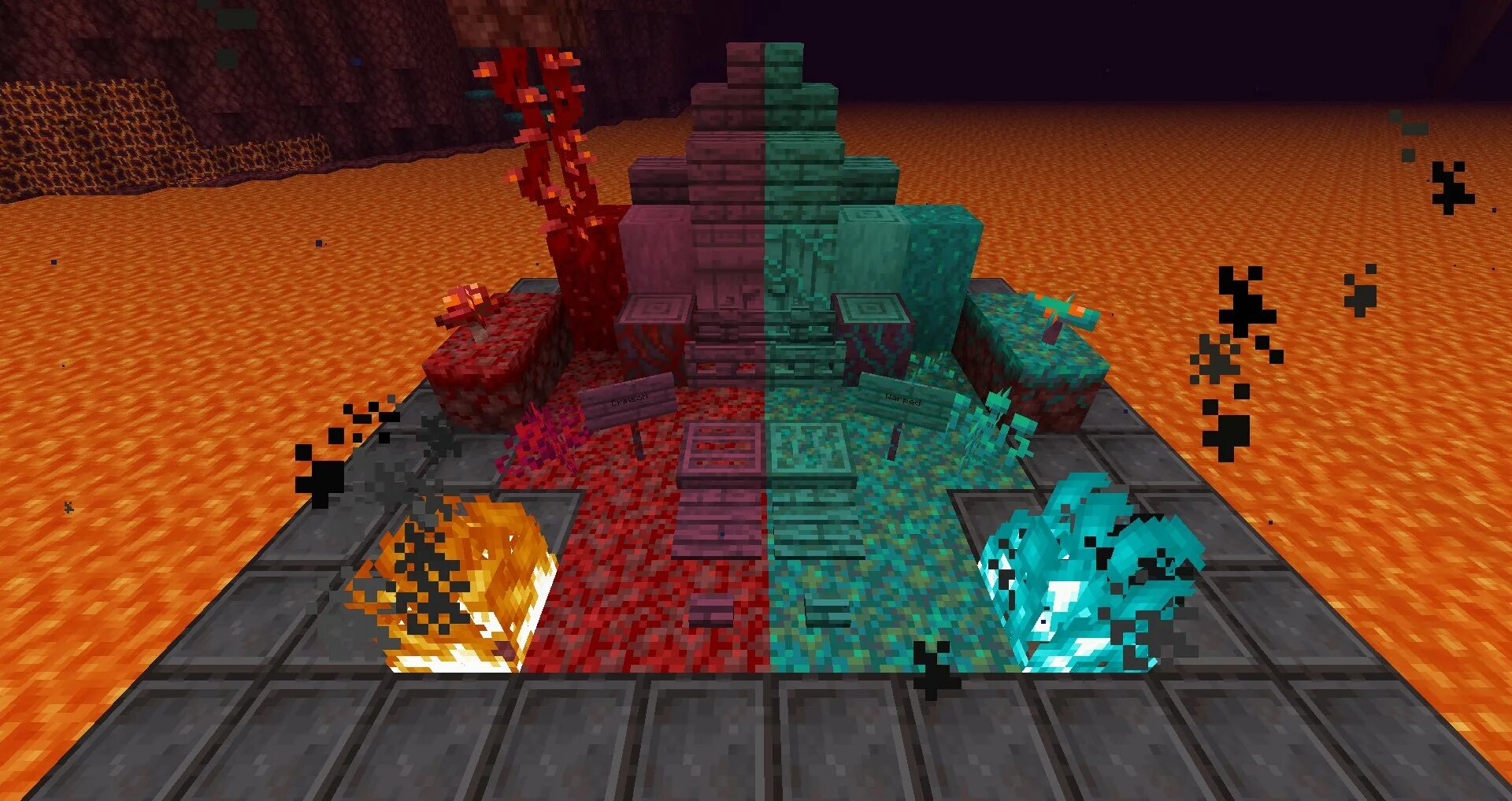 Better nether portal 1.20 1. Майнкрафт адские биомы. незер майнкрафт 1.20. ад в майнкрафте.