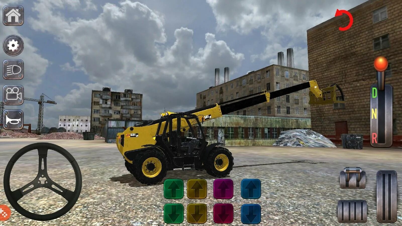 Loader simulator
