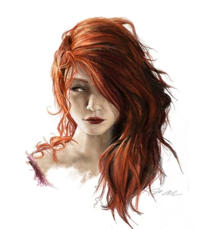 Кассандра Редхед рыжая. Рыжая девушка арт. Девушка с рыжими волосами фэнтези. Арты рыжих девушек.