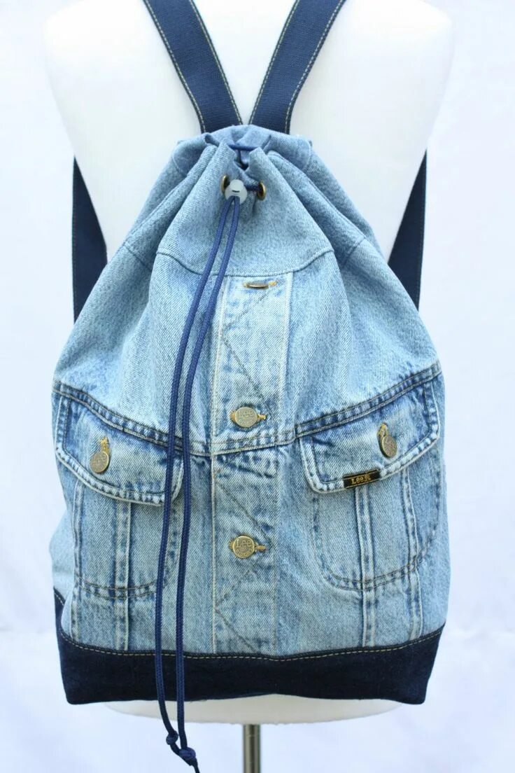 Как сшить рюкзак из старых джинсов. Джинсовый рюкзак levis. рюкзачок из старых джинсов. рюкзак из старых джинсов. джинсовый рюкзак женский.
