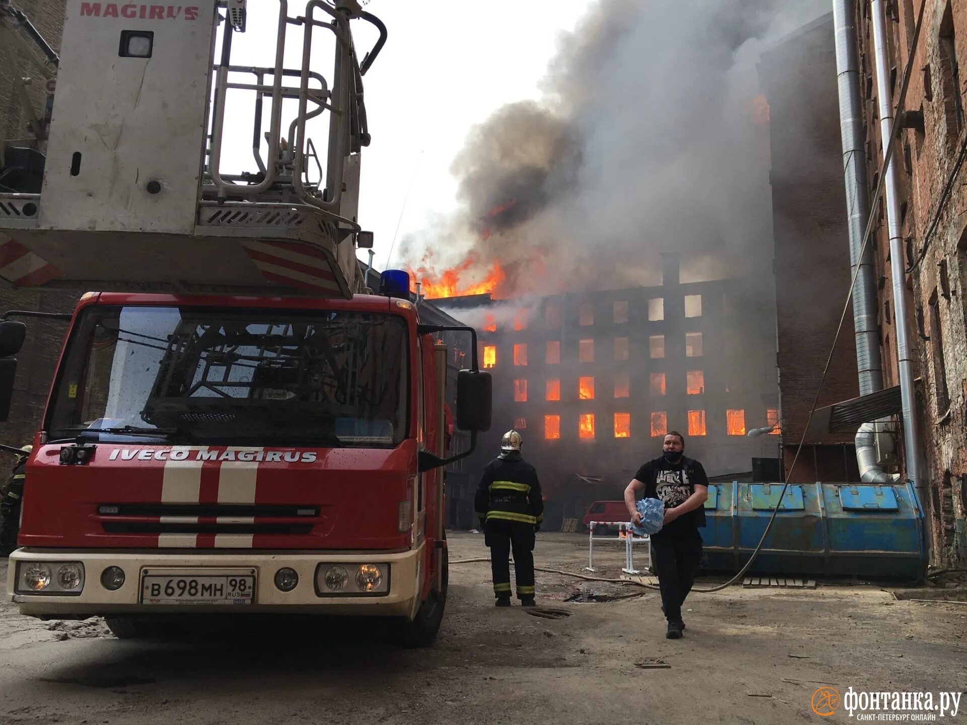 Новости спб сегодня пожар