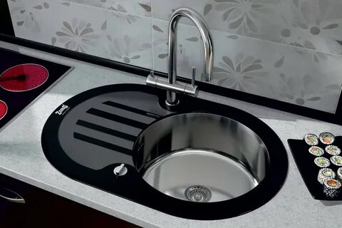 Мойка круглая встроенная