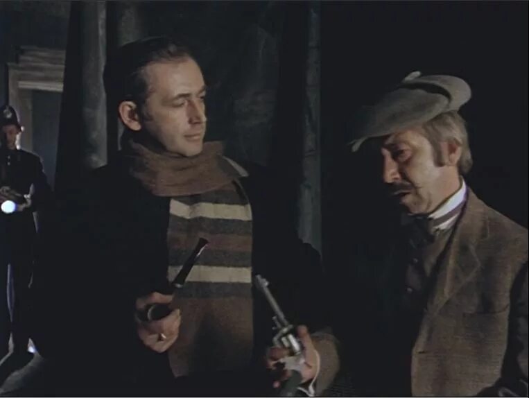 Лестрейд из Шерлока Холмса с Ливановым.