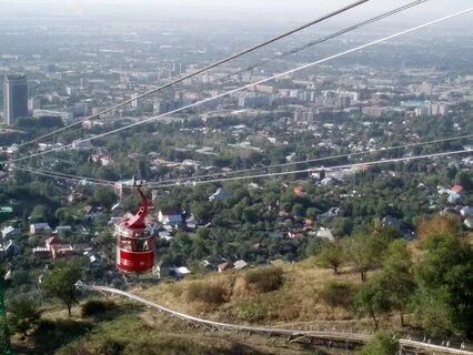 Канатная дорога кок тобе