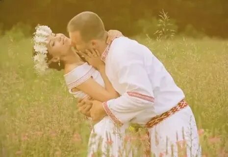Мужчина и женщина на руси