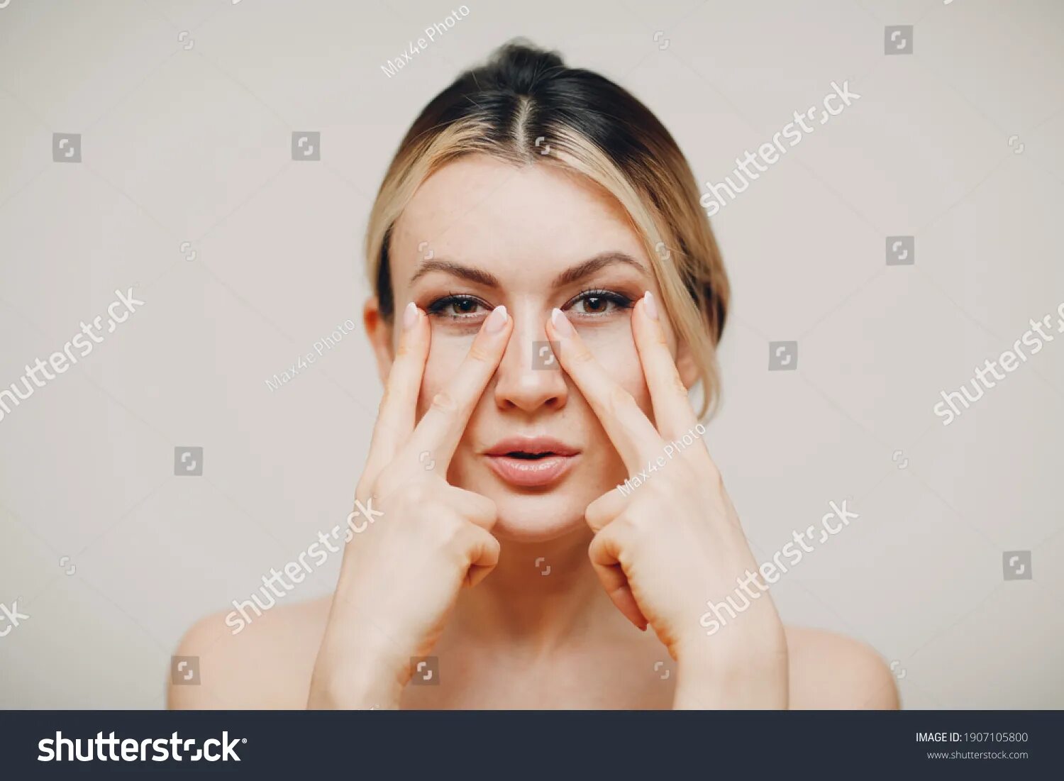 I can do my face. I can do my face