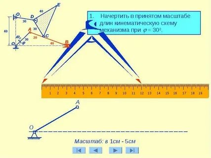 Принять масштаб