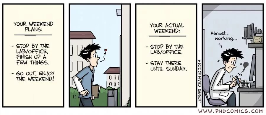 PHD Comics. Weekend Plans. Weekend_Plans Comics. PHD_jokes. Комикс weekend