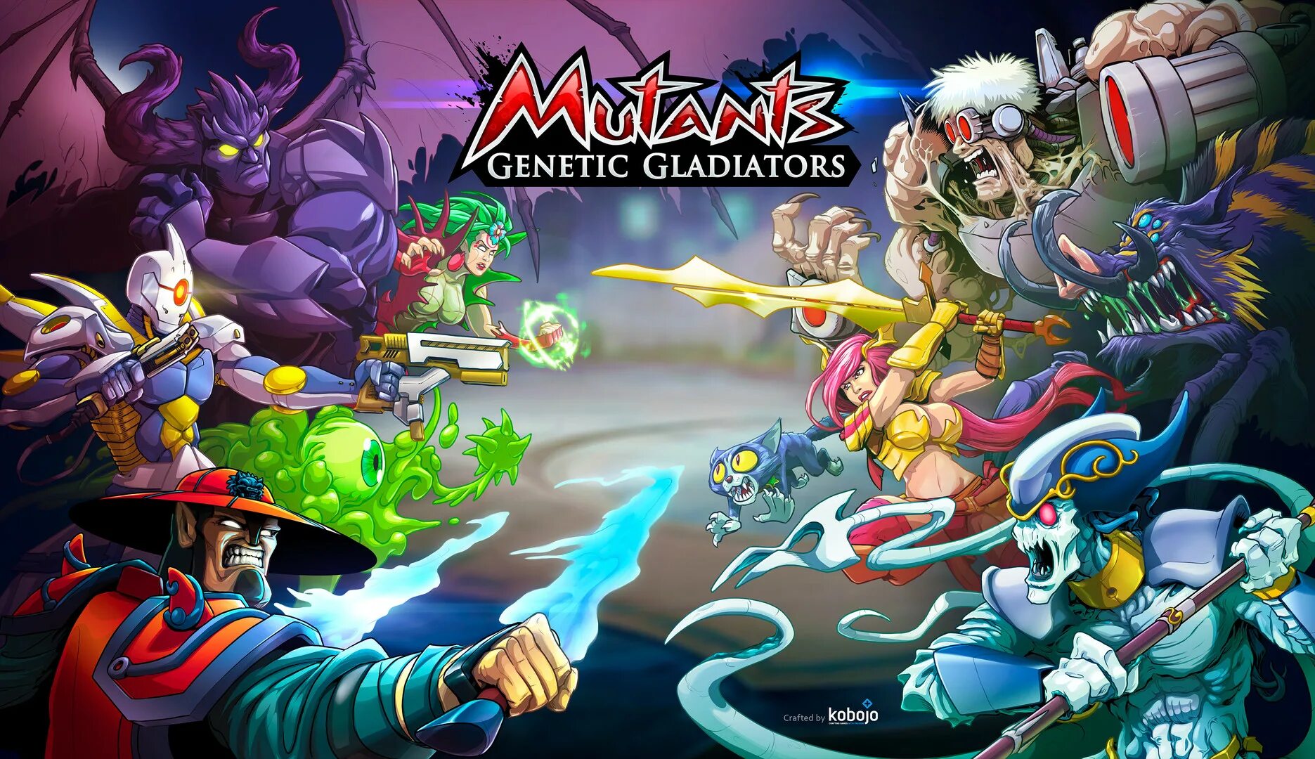 Мутанты генетические войны. Mutant genetic Gladiators игра. Mutant genetic Gladiators New Mutant.