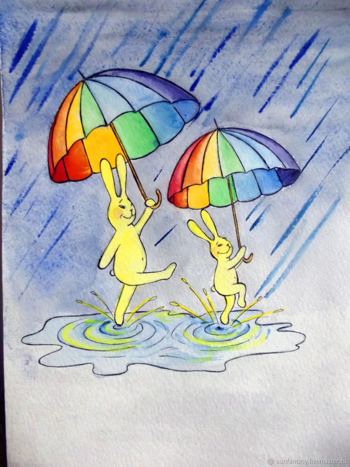 Под зонтиком песня. Рисование Веселые зонтики. Зонтик рисунок. Дождик зонтик. Солнечный зайчик рисунок на конкурс.