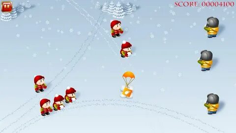 Музыка на игру снежки на новый год
