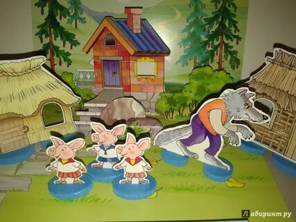 Кукольная сказка три поросенка