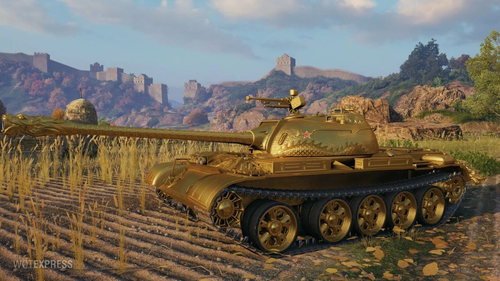 Wot blitz type. Золотой тайп 59. Type 59 Gold. Танк тайп 59 Голд. World of Tanks золотой Type 59.