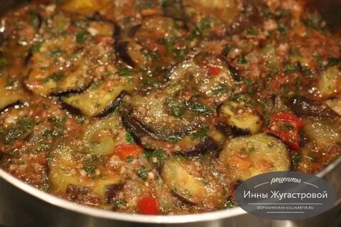 Баклажаны в казане рецепт с мясом