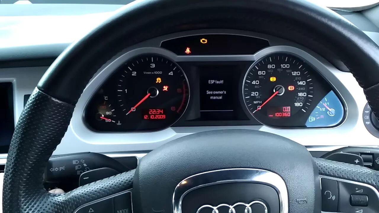 Ауди а6 загорелся. ESP Audi 6. ESP Fault Audi q7. Ауди а4 2000 EPC. ESP Audi a6 c5.