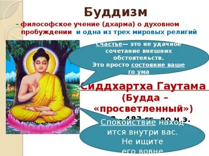 Философские основы буддизма