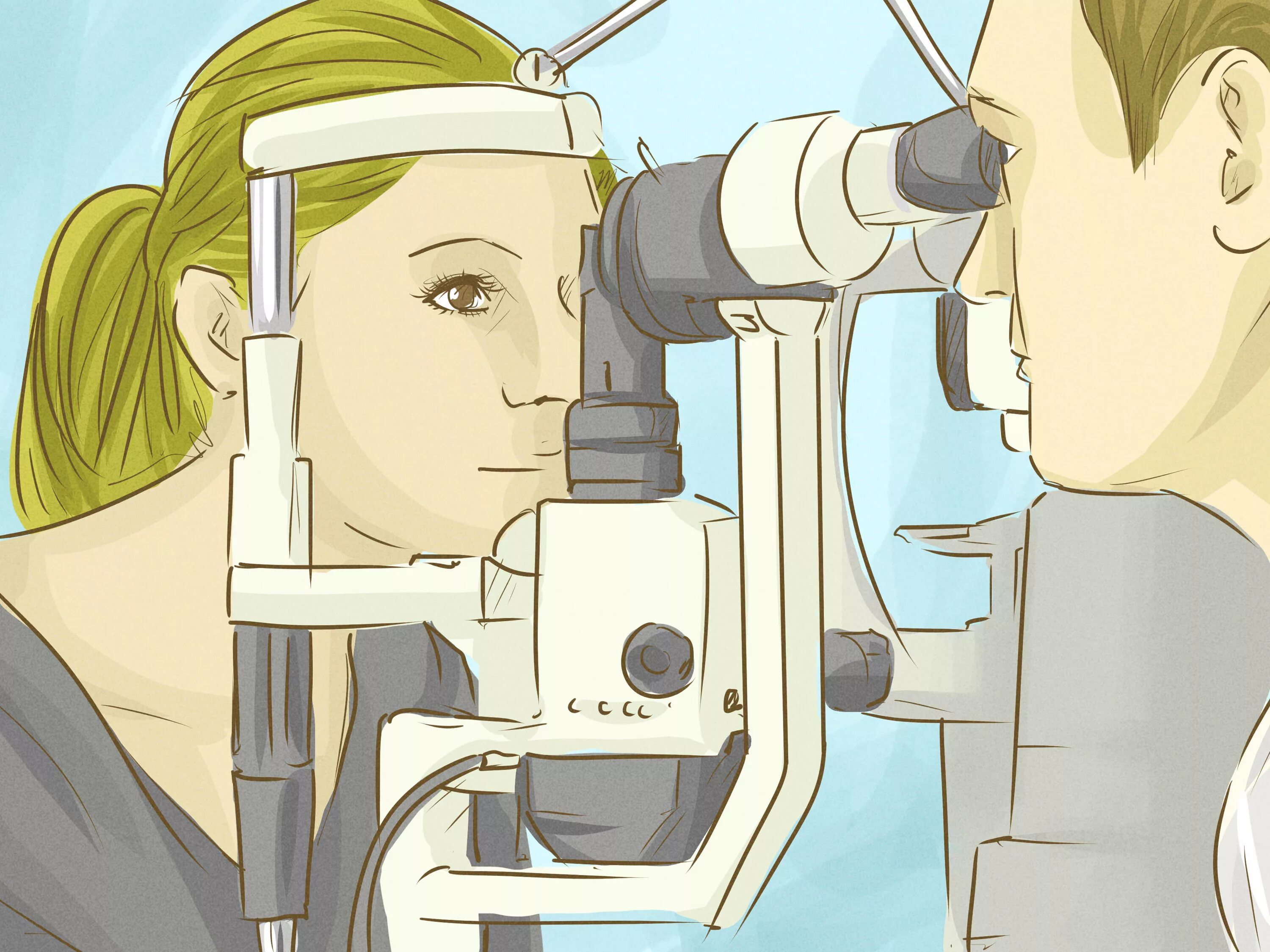 Попробуйте использовать особое зрение иктомизавра. Плохое зрение wikihow. вики хау глаза. картинки как проверяют зрения офтальмологи.