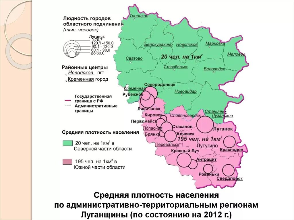 Луганская республика население