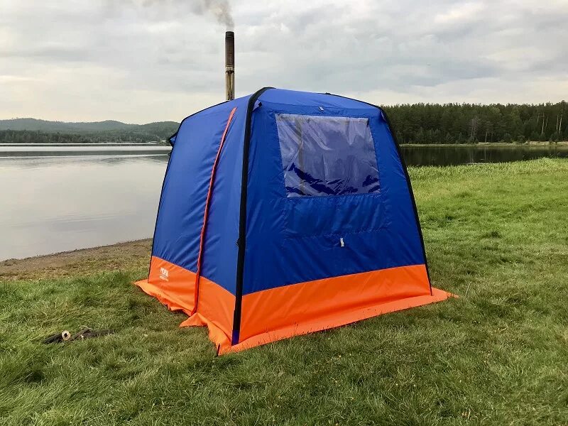 Купить мобильную баню палатку