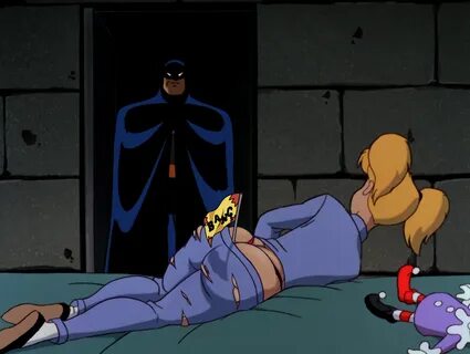 yetig, batman, harley quinn, batman (series), edit, edited, screencap, scre...