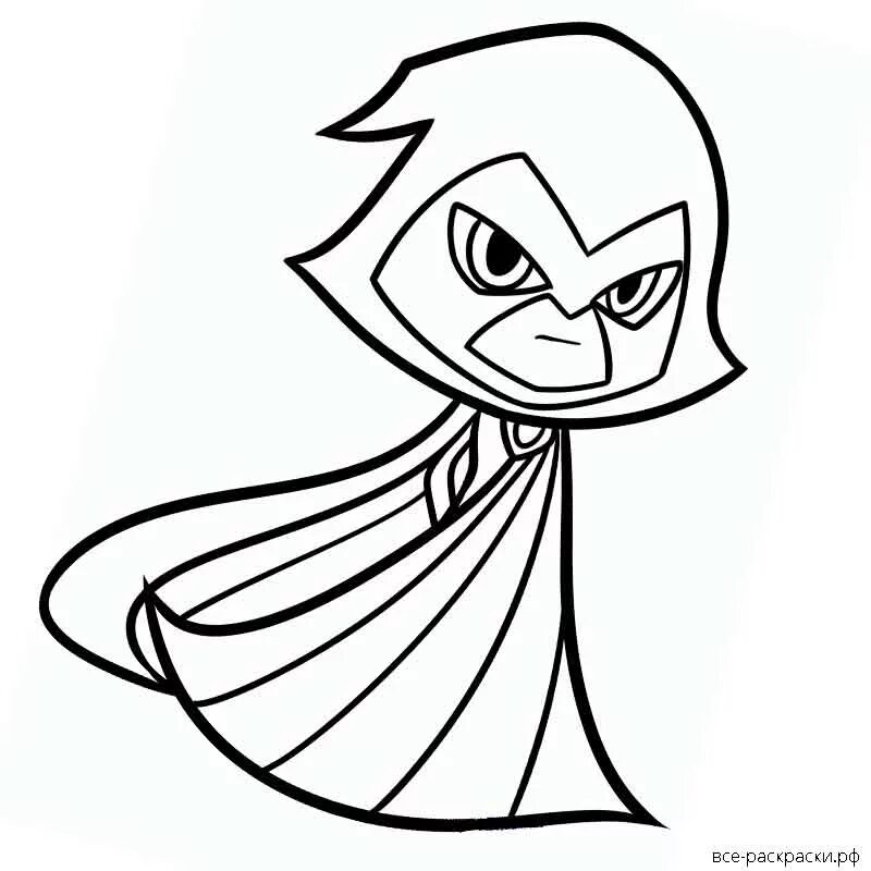 Раскраска титаны распечатать бесплатно Teen Titans Målarbilder 6 Teen titans, För barn, Teckningar