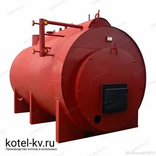 Паровой котел на твердом топливе